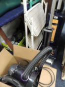 GTECH AIRRAM VACUUM CLEANER, Gtech handheld vacuum cleaner, Sebo traditional vacuum, and a