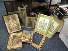 PARCEL OF FRAMED PICTURES