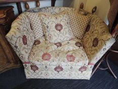 QUALITY KNOLE OVERSIZED ARMCHAIR, 110cm (w)