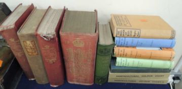 GROUP OF VINTAGE BOOKS, including a 1932 volume of Burke's Peerage, Baronetage, and Knightage, Royal