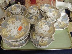 QUANTITY OF EDWARDIAN BONE CHINA STAFFORDSHIRE TEAWARE
