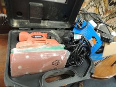 CASED ELECTRIC DRILL & SANDER