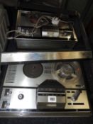 TWO VINTAGE GRUNDIG REEL-TO-REEL TAPE RECORDERS (numbers 141/144) Provenance: private collection