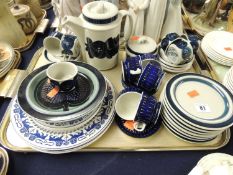 QUANTITY OF SCANDINAVIAN & OTHER TABLEWARE, including Gunvor Olin-Grönqvist 1960's pomegranate dish,