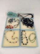 DECORATIVE BEADED NECKLACES