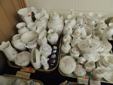 LARGE QUANTITY OF AYNSLEY DECORATIVE CHINA Provenance: private collection Flintshire