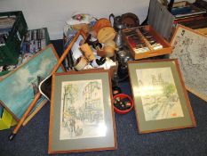 QUANTITY OF HOUSEHOLD CHINA, GLASSWARE & KITCHENWARE (2 trays)