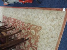 HERITAGE WINDSOR RED GROUND CARPET, 300 x 200cms Provenance: private collection Wrexham