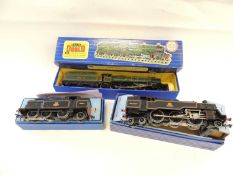 HORNBY DUBLO 'LUDLOW CASTLE' LOCOMOTIVE & TENDER (boxed), Hornby Dublo standard tank locomotive (
