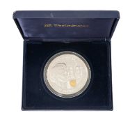 WESTMINSTER 1997 SILVER PROOF GUERNSEY COMMEMORATIVE 5OZ TEN POUNDS, Queen Elizabeth II and Prince