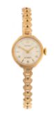 LADIES' BERNEX 9CT GOLD WRISTWATCH, 9ct gold bracelet, 15.9gms Provenance: private collection