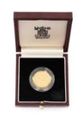 Y FEDAL GYMREIG (THE WELSH MEDALLION), 1989, rare boxed Royal Mint limited edition (835 / 3000) '
