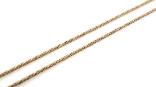 14K GOLD CHAIN, 59cms long, 6.4gms Provenance: deceased estate Swansea Comments: light wear overall,