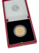 BANK OF SIERRA LEONE 1980 GOLD PROOF 5 GOLDE COIN, commemorating Freetown O.A.U. Summit