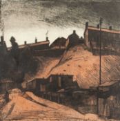 ‡ GEORGE CHAPMAN etching - entitled verso, 'Pigeon Houses', fully signed in pencil, 50 x 50cms
