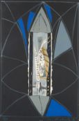‡ CERI RICHARDS CBE limited edition (29/50) colour lithograph - entitled verso, 'La Cathedrale