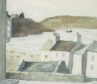 ‡ JOHN KNAPP-FISHER limited edition (375/850) print - Tenby with North Beach, fully signed in