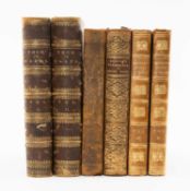 VARIOUS WELSH RELATED ANTIQUARIAN BOOKS comprising (1) Thomas Pennant 'Tours in Wales', London: