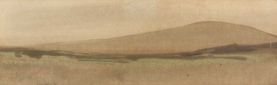 ‡ ROGER CECIL watercolour - entitled verso, 'Landscape Study' on Howard Roberts Gallery label,