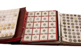 ASSORTED 20TH CENTURY COINS, large collection of decimal and pre-decimal coins in six folders (