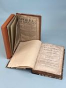 DR HENRY MORE 'The Grand Mystery of Godliness', published London 1660, rebound with leather spine