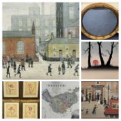 QUANTITY OF FRAMED PRINTS & ENGRAVINGS, including two signed limited edition prints; Chester