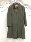 MARY QUANT 'GINGER GROUP' LADIES' ¾ LENGTH DARK GREEN COAT, late 1960s Provenance: private