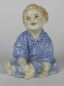 RARE EARLY DOULTON FIGURE 'SONNY', green printed backstamp, numbered HN1314 and titled 'Sonny' in
