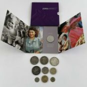 ASSORTED COINS, including Victorian 1896 crown, Maria Theresa Thaler, etc. Provenance: private