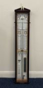 MAHOGANY CASED LIMITED EDITION (848/2000) ADMIRAL FITZROY'S BAROMETER, having paper register, gilt