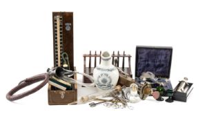COLLECTION OF MEDICAL WARES & EQUIPMENT, to include a Maw's earthenware inhaler; Dr. Macaura's '