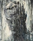 ‡ CARL MELEGARI oil on canvas - head and shoulders portrait, 25 x 20cms Provenance: private