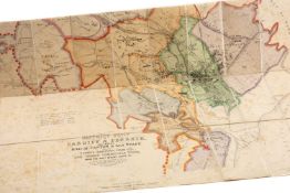 T. WARING, 'District Plan of Cardiff and Penarth.. Docks, Railways, Canals...', 2nd Issue, May 1869,