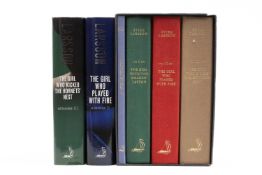 COLLECTION OF BOOKS BY STIEG LARSSON, including 'The Girl Who Played with Fire', first edition,