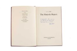 CARR (J. L.) 'The Harpole Report', first edition, 1972, with a personal dedication from Carr on