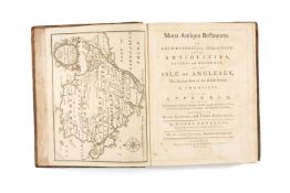 ANTIQUARIAN (WELSH ARCHAEOLOGY): ROWLANDS (HENRY) Mona Antiqua Restaurata. An Archaeological