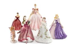 ASSORTED BONE CHINA FIGURES, comprising Coalport 'Sara - Evening at the Opera' ltd. ed. (238/7500)