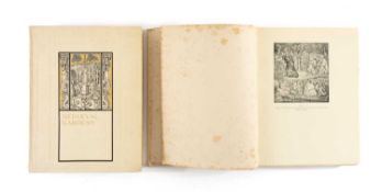 CRISP (SIR FRANK) 'Mediæval Gardens' Vol. I & II, first edition, published 1924 by Mayflower