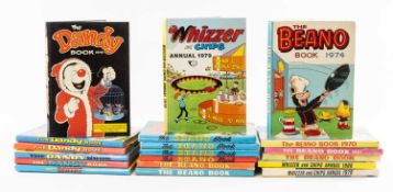 COLLECTION OF CHILDREN'S ANNUALS, including The Beano Book, earliest being 1967; The Beano and