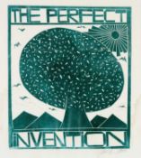 ‡ PAUL PETER PIECH (American-Welsh 1920-1996) woodcut print- entitled, 'The Perfect Invention',