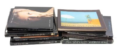 SELECTION OF BOOKS BY BRITISH PHOTOGRAPHER DAVID HAMILTON (1933-2016), including 'The Age of