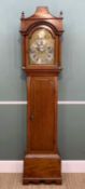 GEORGE III OAK 8-DAY LONGCASE CLOCK, William Presbury, Coventry, c. 1795, signed in the break