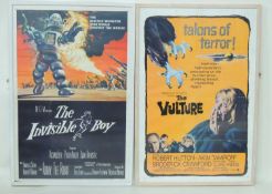 'THE INVISIBLE BOY' AMERICAN QUAD POSTER, featuring Robbie the Robot, c. 1957; and 'Talons of