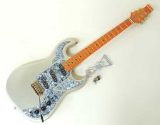 BURNS MARQUEE CLUB SERIES ELECTRIC GUITAR, probably c. 1990s, with the original chromed spring