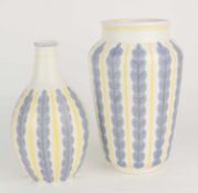 POOLE POTTERY CONTEMPORARY VASE, designed by Alfred Read, c. 1950s, YES (595), 22.5cms (h); together