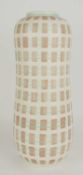 POOLE POTTERY CONTEMPORARY VASE, designed by Alfred Read, c. 1950s, pattern PQB, 44cms (h)