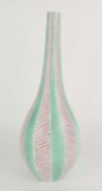 POOLE POTTERY CONTEMPORARY BOTTLE VASE, designed by Alfred Read, c. 1950s, PKT (698), 39.5cms (h)