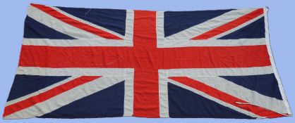 UNION FLAG, 274 x 122cms Provenance: The collection of Philip Clarkson