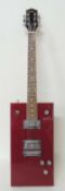 CHINESE MADE GRETSCH G5810 BO DIDDLEY SIGNATURE ELECTROMATIC ELECTRIC GUITAR, finished in red,