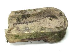 CHESHIRE SANDSTONE WELL RACE, 20 (h) x 38 (w) x 65cms (d) Provenance: The collection of Philip